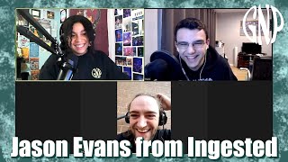 Jason Evans from Ingested Interview  Talking about Ashes Lie Still [upl. by Ralli]