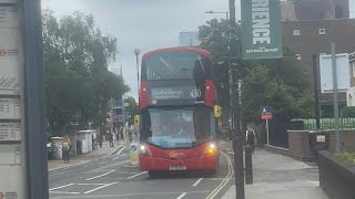 Shabby Journey  TFL Bus Route 430 West Brompton  Fulham Cross [upl. by Aisat]