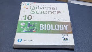 Pearson Expanded Universal Science Biology Class 10TH Full Review Top Biology Text Book For Class 10 [upl. by Naujahs520]