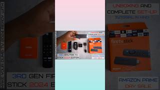 Amazon Fire TV Stick 3rd Gen Installation And Setup In 2024 firetvstick amazonfirestick firetv [upl. by Aerbma225]