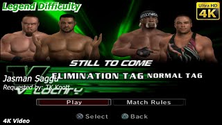 WWE SmackDown vs Raw 2006  Hassan amp Snitsky vs Hollywood Hogan amp Rob Van Dam  Tag Match  TK Knott [upl. by Jewett]