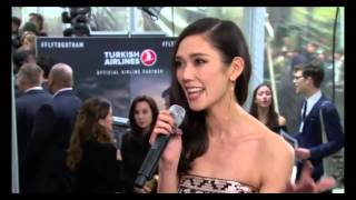 Batman v Superman Dawn of Justice  Interviews with Tao Okamoto US NYC Premiere [upl. by Alleuqram]