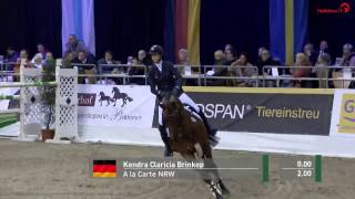 Kendra Claricia Brinkop  A la Carte NRW  Große Preis vom AGRAVISCup  2016 [upl. by Napier]