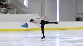 Andrii Kokura 2023 Lombardia Trophy FS [upl. by Aciruam240]