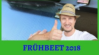 Frühbeet selber bauen Spezial  ▶ Balkon Garten Tagebuch März 2018 [upl. by Greenburg719]