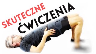 BÓL KRZYŻA BÓL LĘDŹWI ból pleców ból kręgosłupa  super ćwiczenia  dr n med Marcin Wytrążek [upl. by Hazeghi792]