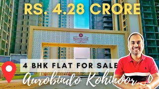 Exclusive Tour 4BHK Flat in Aurobindo Kohinoor  Hitech City Hyderabad  North facing [upl. by Ryun380]