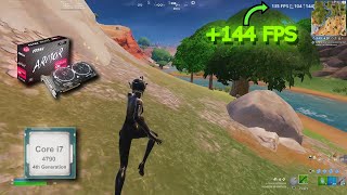 RX 580 amp i7 4770  Fortnite Chapter 5 Season 3  Performance mode [upl. by Humphrey]