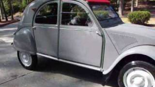 1957 CITROEN 2CV COMPLETELY ORIGINALRESTORED BY MG MOTORING video 3 [upl. by Sivad]