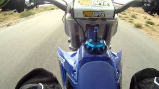 Yz 125 Wheelie Practice GoPro HD Chesty Mount [upl. by Gretna481]