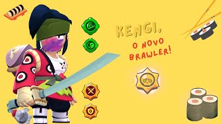 Kenji  Novo Brawler do Brawl Stars  Guilherme Nicolau  Inglês e Português [upl. by Felecia]