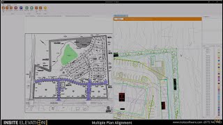 InSite Elevation Pro  Must See Feature MultiPage Alignment Using A CAD File [upl. by Zurek]