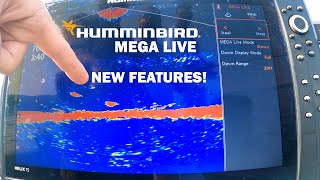 Humminbird Mega Live Software Update New Target Lock New Lakemaster VX Map Cards [upl. by Ahseuqal]