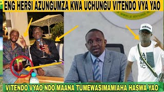 KIMENUKA YAO KOUASSI ASOMEWA LISAA NA RAIS WA YANGA ENG HERSI VITENDO VYAO NI VIBAYA MNO [upl. by Liberati]