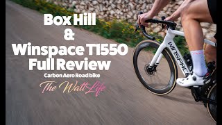 Box Hill amp Carbon Aero bike Winspace T1550 Full Review [upl. by Barbee]