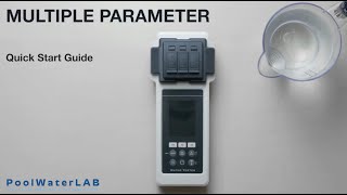 PoolWaterLAB  Ultimate Pool Water Tester  Multiple Parameters [upl. by Aicekat]