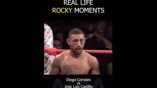 Real Life Rocky Moment  Diego Corrales vs Jose Luis Castillo [upl. by Nylia523]