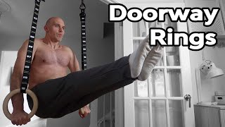 Using Gymnastics Rings SAFELY In A Doorway  Duonamic Rings Review [upl. by Merideth]