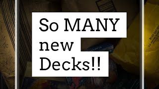 Tarot and Oracle Decks Haul [upl. by Llenral]