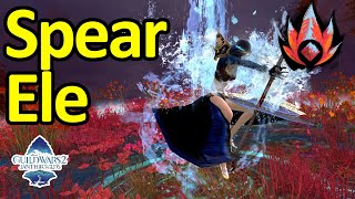 Easy Spear Elementalist Builds for WvW  PvE  GW2 Janthir Wilds [upl. by Ailssa130]