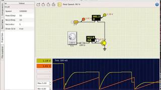 SimulIDE bjt curve [upl. by Manya]