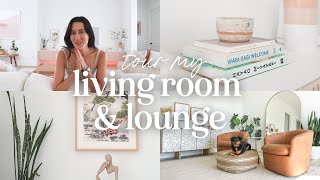 ☁️ Home Tour  Our Modern amp Minimal Living Room Setup [upl. by Ahseiyt]