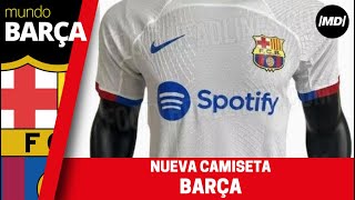 FC Barcelona Así será la nueva camiseta blanca de la temporada 20232024 [upl. by Zaller]