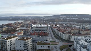 10814 Jönköping Drone Stock Footage Video [upl. by Kcirddot642]