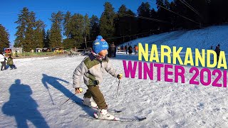 Narkanda Winter 2021  Tourist Places  Himachal Pradesh [upl. by Macpherson]