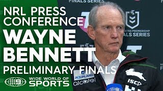 NRL Press Conference Wayne Bennett  Preliminary Final  NRL on Nine [upl. by Wentworth163]