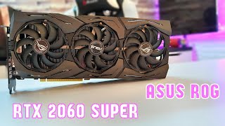 تجربة كرت شاشة Rtx 2060 super Asus ROG [upl. by Crocker]