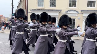 Band and pipes of the Irish guards new guard Irish guards [upl. by Mandie422]