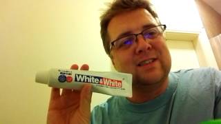 White amp white toothpaste Review [upl. by Imogen959]