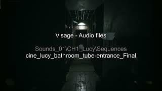 Visage  SFX 7  Chapter 1 Part 44 Sound effects amp music HQ [upl. by Celle]