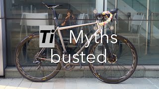 Titanium Bikes  The truth and Physics of ride feel marketing [upl. by Ahsilif197]