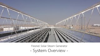 Fresnel Solar Steam Generator  System Overview [upl. by Aileve]