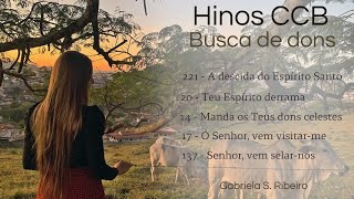 HINOS de BUSCA DE DONS CCB  Piano [upl. by Roselin]