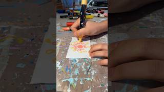 Paisley Sun paisley easyart artvlog drawingforbeginners simpleart poscaart poscapens posca [upl. by Derry640]