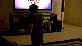 Gabriel Bouncing to the Big Bang Theory Theme Song [upl. by Aver]