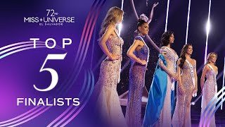 72nd MISS UNIVERSE  TOP 5  Miss Universe [upl. by Wolford571]