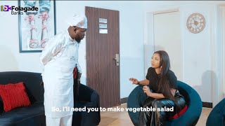 CHEF FOLAGADE ISONU🤣 Ep 01 LIQUOROSE FOLAGADE BANKS [upl. by Leinod]