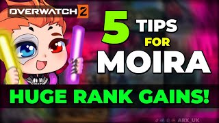 5 TIPS to RANK UP with Moira in Overwatch 2 [upl. by Beale]