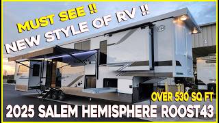 MUST SEE NEW Style of RV 2025 Salem Hemisphere Roost43 Destination Fifth Wheel  Couchs RV Nation [upl. by Eirehs]