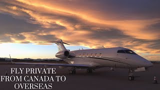 Getaway on a Private Jet from Canada to any destination Worldwide Chartright Air Group [upl. by Bass]