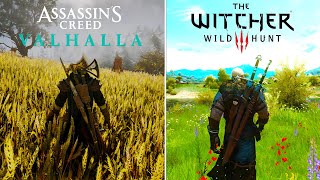 AC Valhalla vs The Witcher 3  Which Is Best [upl. by Wisnicki]