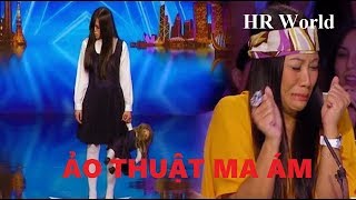 EngVietsub Riana Màn ảo thuật ma ám khiến các giám khảo sợ chết khiếp Asias Got Talent 2017 [upl. by Shriner]