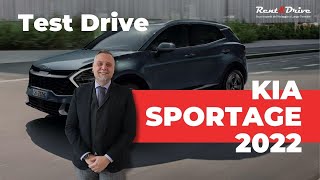 Nuova KIA SPORTAGE 2022 prezzo interni prova su strada  TEST DRIVE by RentampDrive [upl. by Lizbeth]