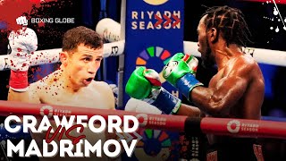 Terence Crawford vs Israil Madrimov  Boxing Fight Full Highlights 2024 [upl. by Lanod]