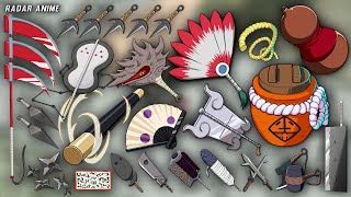 TODAS AS ARMAS NINJA DO UNIVERSO DE NARUTO [upl. by Mckenna]