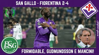 SAN GALLO  FIORENTINA 24 BENE RAGAZZI anche se si PERDEVA IKONÉ GOD MODE MANCINI e GUDMUNDSSON [upl. by Nicholas971]